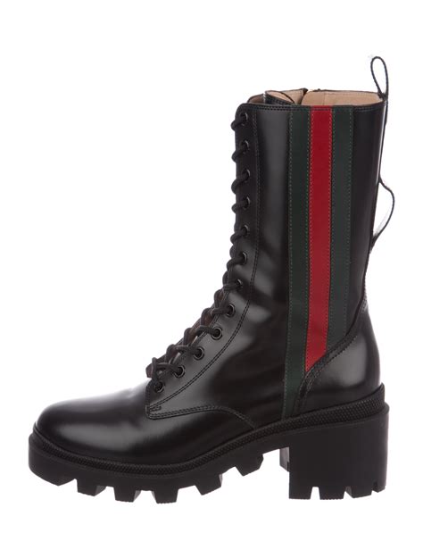 gucci boots for men combat boot|gucci combat boots for women.